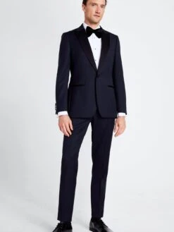 MOSS Tailored Fit Twill Jacket -Barbou Clothing Shop 10SGR SQ3 0000000020 BLUE MDo