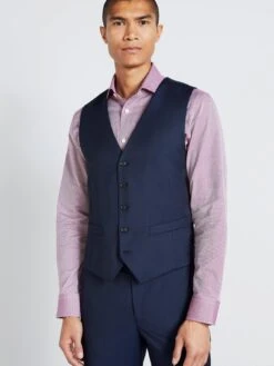 MOSS Tailored Fit Stretch Waistcoat