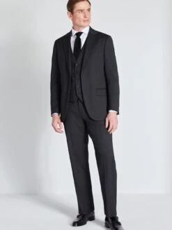 MOSS Regular Fit Stretch Jacket -Barbou Clothing Shop 10TJW SQ3 0000000070 DARK GREY MDo