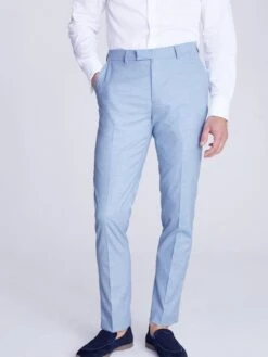 MOSS Slim Fit Flannel Trousers