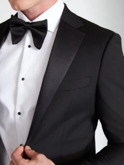 MOSS Slim Fit Tuxedo Jacket -Barbou Clothing Shop 10VDH SQ4 0000000004 BLACK MDd