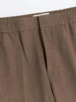 River Island Slim Fit Elasticated Smart Joggers - Beige -Barbou Clothing Shop 113UD SQ5 0000000108 BEIGE MDd1