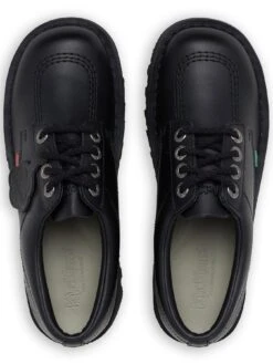 Kickers Kick Lo Mens Lace Up Shoes -Barbou Clothing Shop 3C815 SQ4 0000000004 BLACK SLt