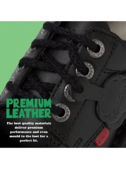 Kickers Kick Lo Mens Lace Up Shoes -Barbou Clothing Shop 3C815 SQ6 0000000004 BLACK SLd