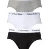 Calvin Klein 3 Pack Of Briefs - Black/White/Grey