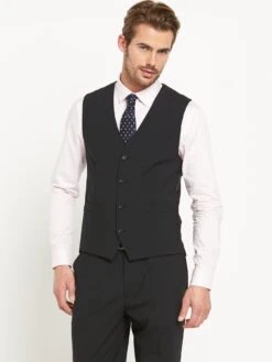 Skopes Darwin Standard Waistcoat - Black