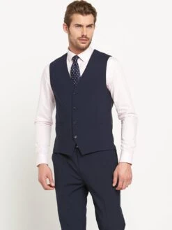Skopes Darwin Standard Waistcoat - Navy