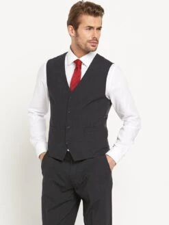 Skopes Darwin Standard Waistcoat - Charcoal