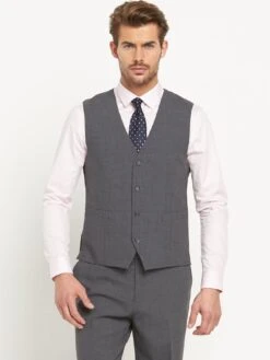 Skopes Darwin Standard Waistcoat - Grey