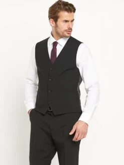 Skopes Darwin Standard Waistcoat - Black Stripe