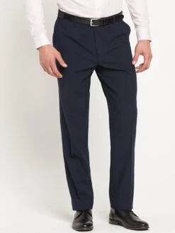 Skopes Darwin Classic Fit Trousers - Navy