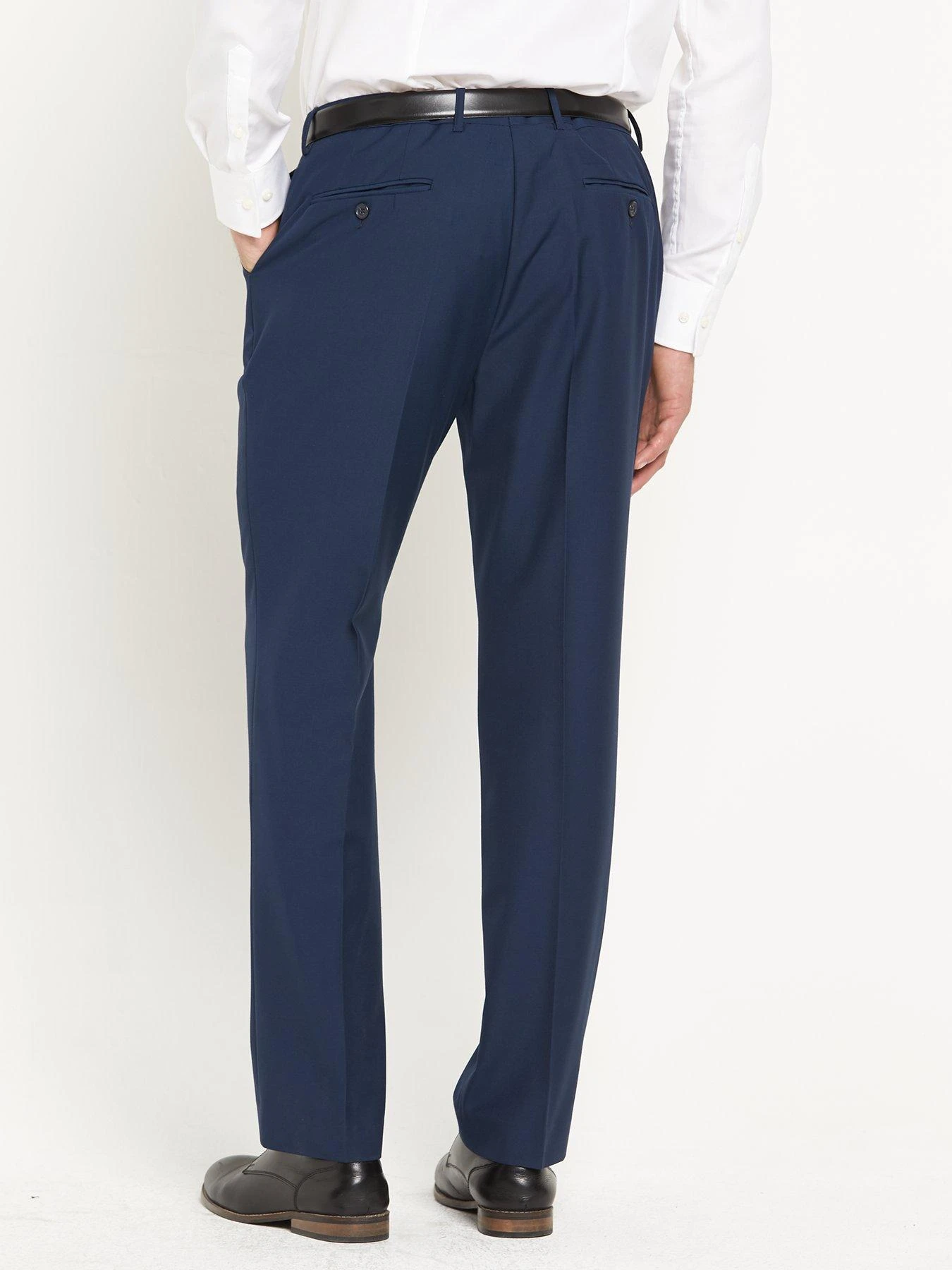 Skopes Kennedy Tailored Fit Trousers - Blue 2 Skopes Kennedy Tailored Fit Trousers - Blue - Image 2