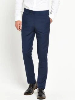 Skopes Kennedy Slim Fit Trousers - Blue