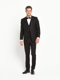 Skopes Ronson Tailored Fit Jacket - Black 7 Skopes Ronson Tailored Fit Jacket - Black -Barbou Clothing Shop KVJYM SQ4 0000000004 BLACK MDd