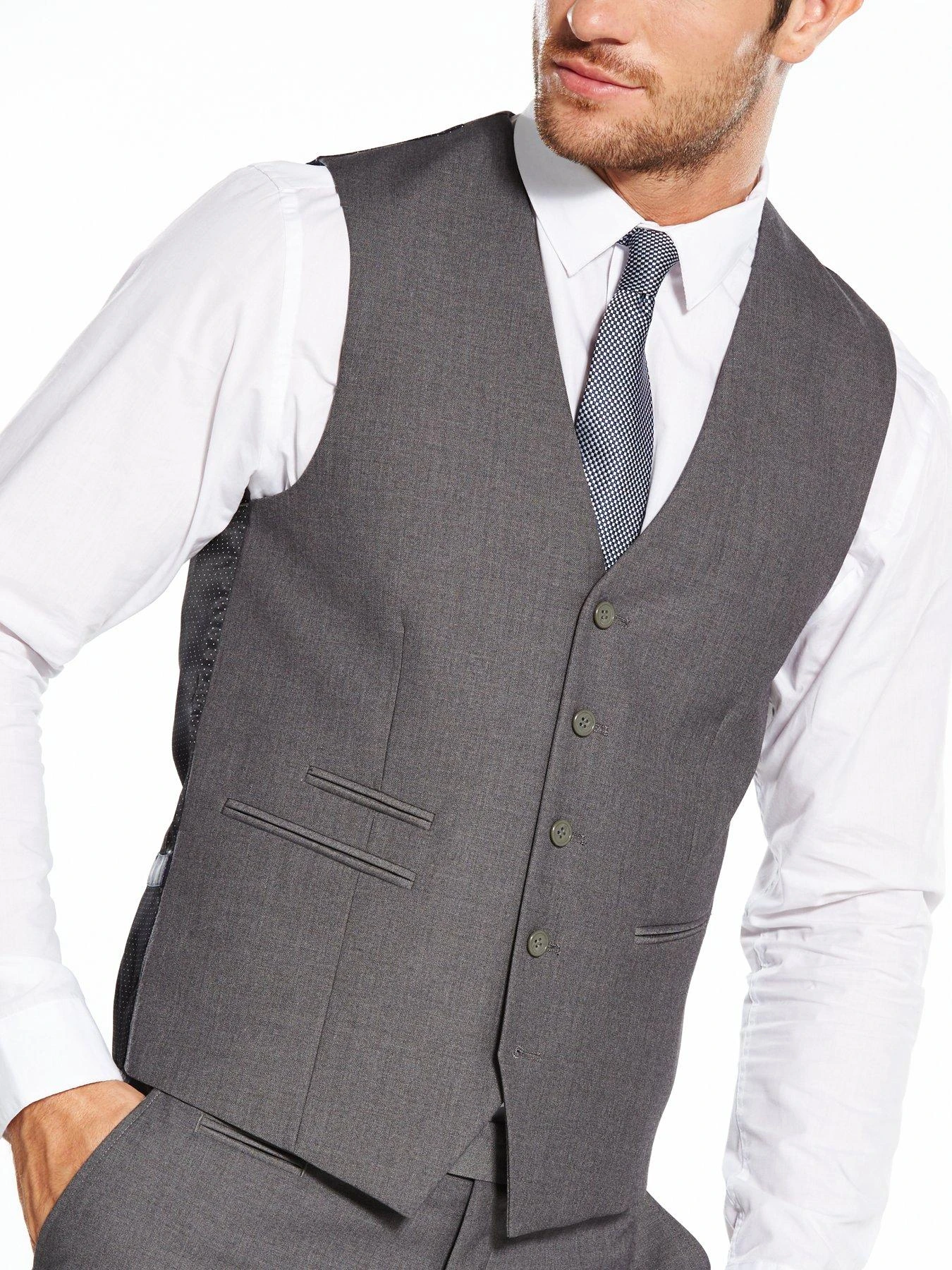 Skopes Madrid Standard Waistcoat - Grey 4 Skopes Madrid Standard Waistcoat - Grey - Image 4