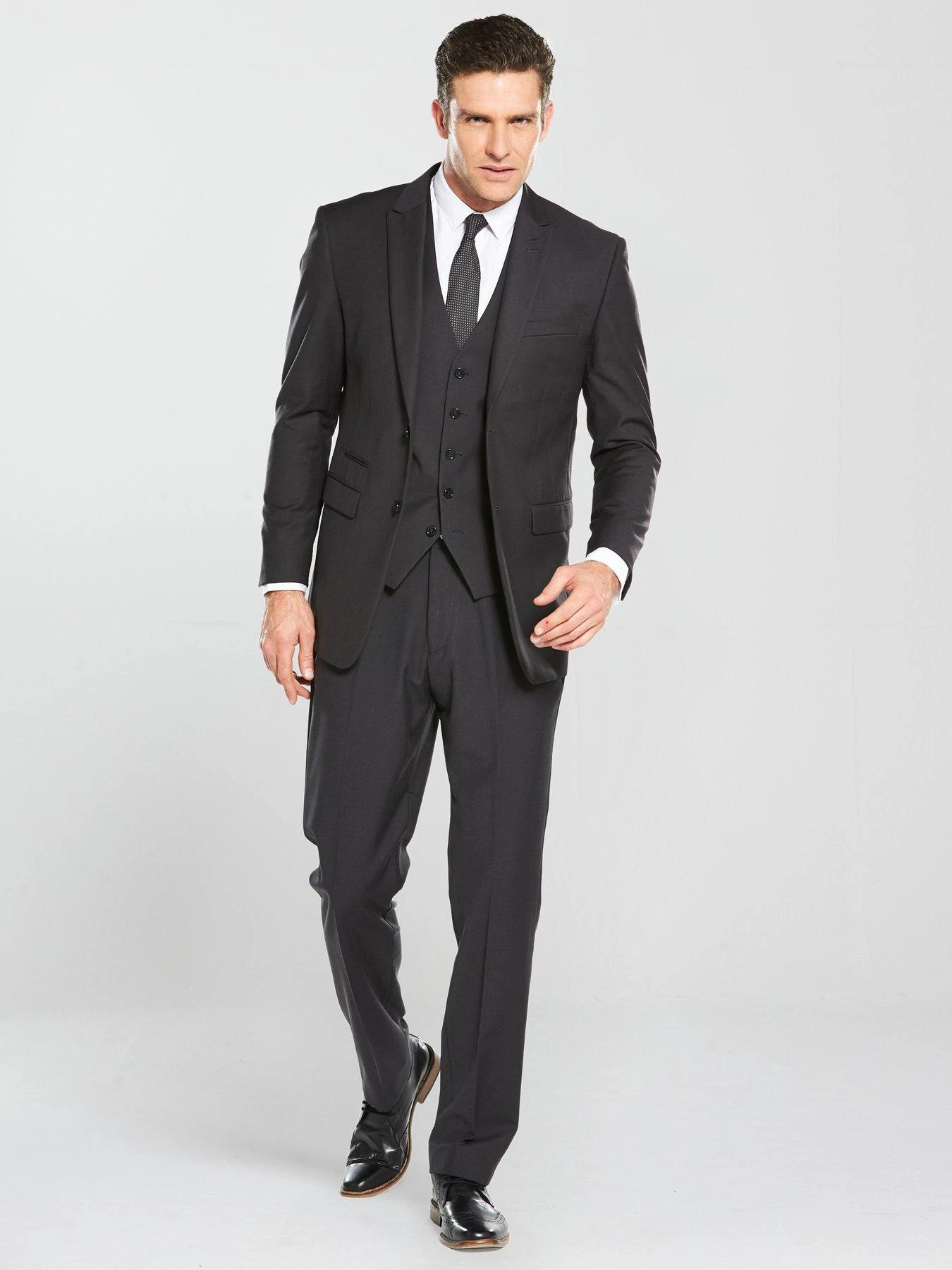 Skopes Madrid Tailored Fit Jacket - Charcoal 3 Skopes Madrid Tailored Fit Jacket - Charcoal - Image 3