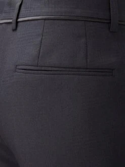 Skopes Newman Tailored Fit Tuxedo Trousers - Black -Barbou Clothing Shop M7T4T SQ4 0000000004 BLACK MDd