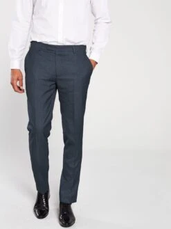 Skopes Harcourt Slim Fit Trousers - Blue