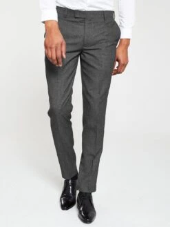 Skopes Harcourt Slim Fit Trousers - Grey