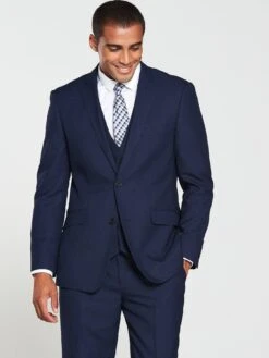 Skopes Harcourt Tailored Fit Jacket - Navy