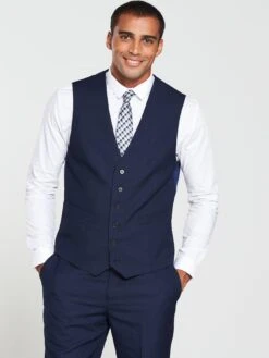 Skopes Harcourt Standard Waistcoat - Navy