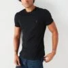 AllSaints Tonic Crew Neck T-Shirt - Black