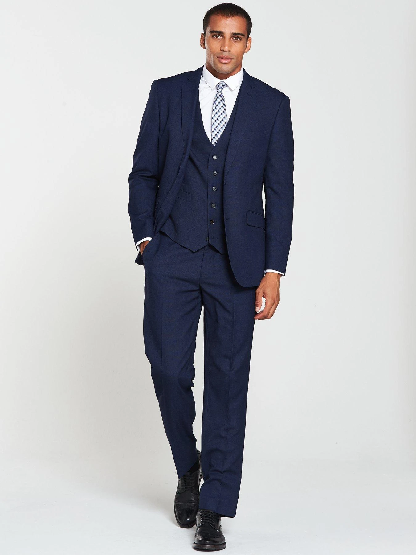 Skopes Harcourt Tailored Fit Trousers - Navy 3 Skopes Harcourt Tailored Fit Trousers - Navy - Image 3