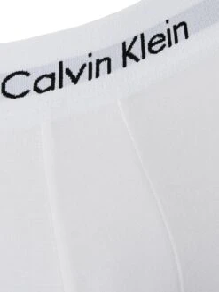Calvin Klein 3 Pack Of Low Rise Trunks - White -Barbou Clothing Shop NPV69 SQ3 0000000013 WHITE SLd