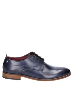 Base London Script Washed Leather Lace Up Shoe -Barbou Clothing Shop NWLK6 SQ3 0000000048 NAVY SLs