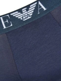 Emporio Armani Bodywear Emporio Armani 3 Pack Trunk - Multi  -Barbou Clothing Shop NYWJ4 SQ3 0000000615 WHITE BLACK BLUE SLd