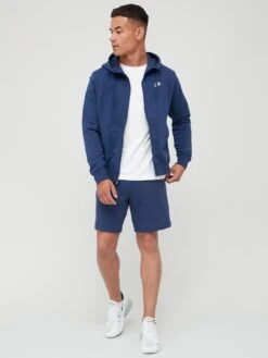 Nike Sportswear Club Fleece Full Zip Hoodie - Navy -Barbou Clothing Shop P44NU SQ3 0000000048 NAVY MDo