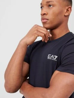 EA7 Emporio Armani Core ID Logo T-Shirt - Black -Barbou Clothing Shop PM9XR SQ4 0000000048 NAVY MDd