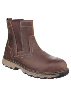 CAT Pelton Pull On Boots - Brown