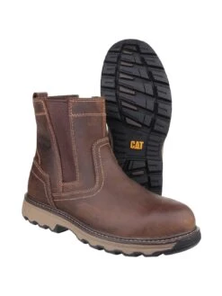 CAT Pelton Pull On Boots - Brown -Barbou Clothing Shop PV93F SQ6 0000000278 DARK BEIGE SLd