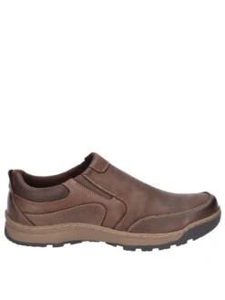 Hush Puppies Jasper Slip On Shoes - Brown -Barbou Clothing Shop PY3ND SQ3 0000000143 BROWN SLs