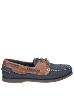 Hush Puppies Henry Boat Shoes - Blue -Barbou Clothing Shop PY3NJ SQ3 0000000020 BLUE SLs