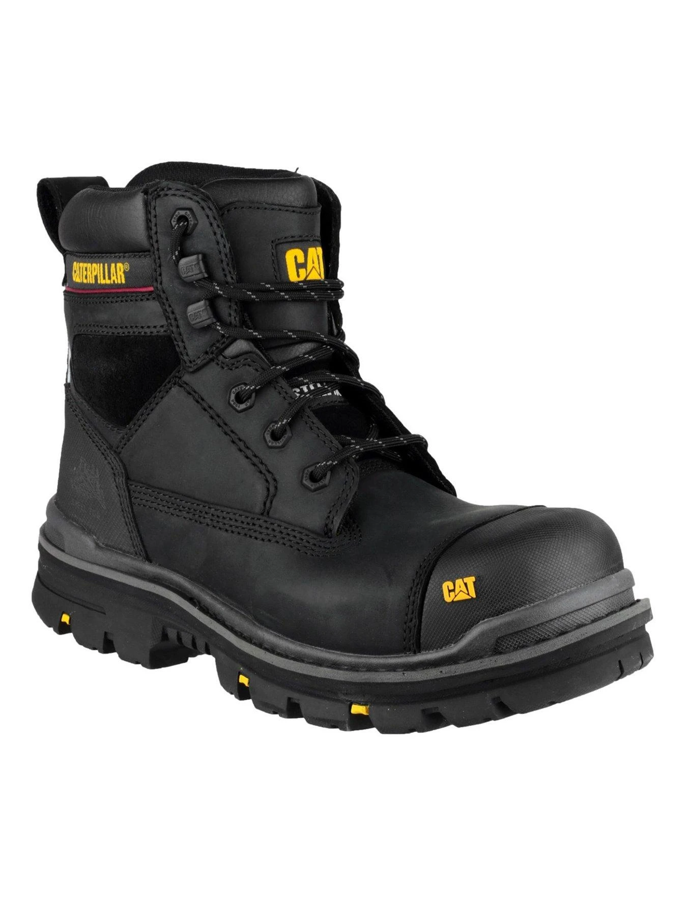 CAT Gravel 6 Inch Safety Boots - Black 1 CAT Gravel 6 Inch Safety Boots - Black
