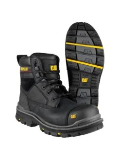 CAT Gravel 6 Inch Safety Boots - Black 9 CAT Gravel 6 Inch Safety Boots - Black -Barbou Clothing Shop QN6HE SQ6 0000000004 BLACK SLd