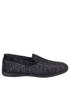Cotswold Stanley Slip-on Slippers - Black -Barbou Clothing Shop QNAGT SQ3 0000000004 BLACK SLs