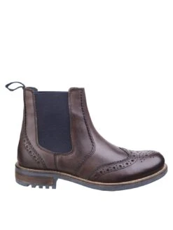Cotswold Cirencester Leather Brogue Boots - Brown 6 Cotswold Cirencester Leather Brogue Boots - Brown -Barbou Clothing Shop QNAL6 SQ3 0000000143 BROWN SLs