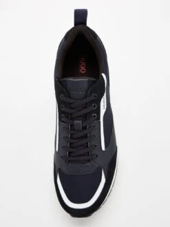 HUGO Icelin Runner Trainers - Navy -Barbou Clothing Shop QY9UN SQ4 0000000048 NAVY SLt