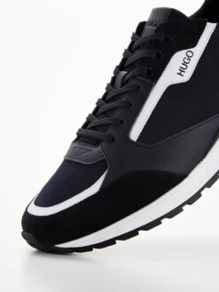 HUGO Icelin Runner Trainers - Navy -Barbou Clothing Shop QY9UN SQ6 0000000048 NAVY SLd