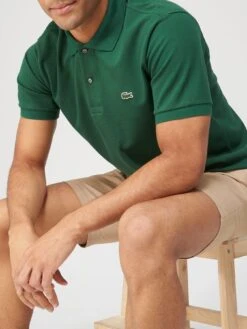 Lacoste L1212 Classic Polo Shirt - Green -Barbou Clothing Shop QYTHY SQ4 0000000047 GREEN MDd