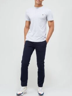 Lacoste Mini Croc T-Shirt - Grey -Barbou Clothing Shop QYTK7 SQ3 0000000005 GREY MDo