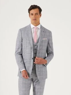 Skopes Anello Tailored Fit Jacket - Grey Check
