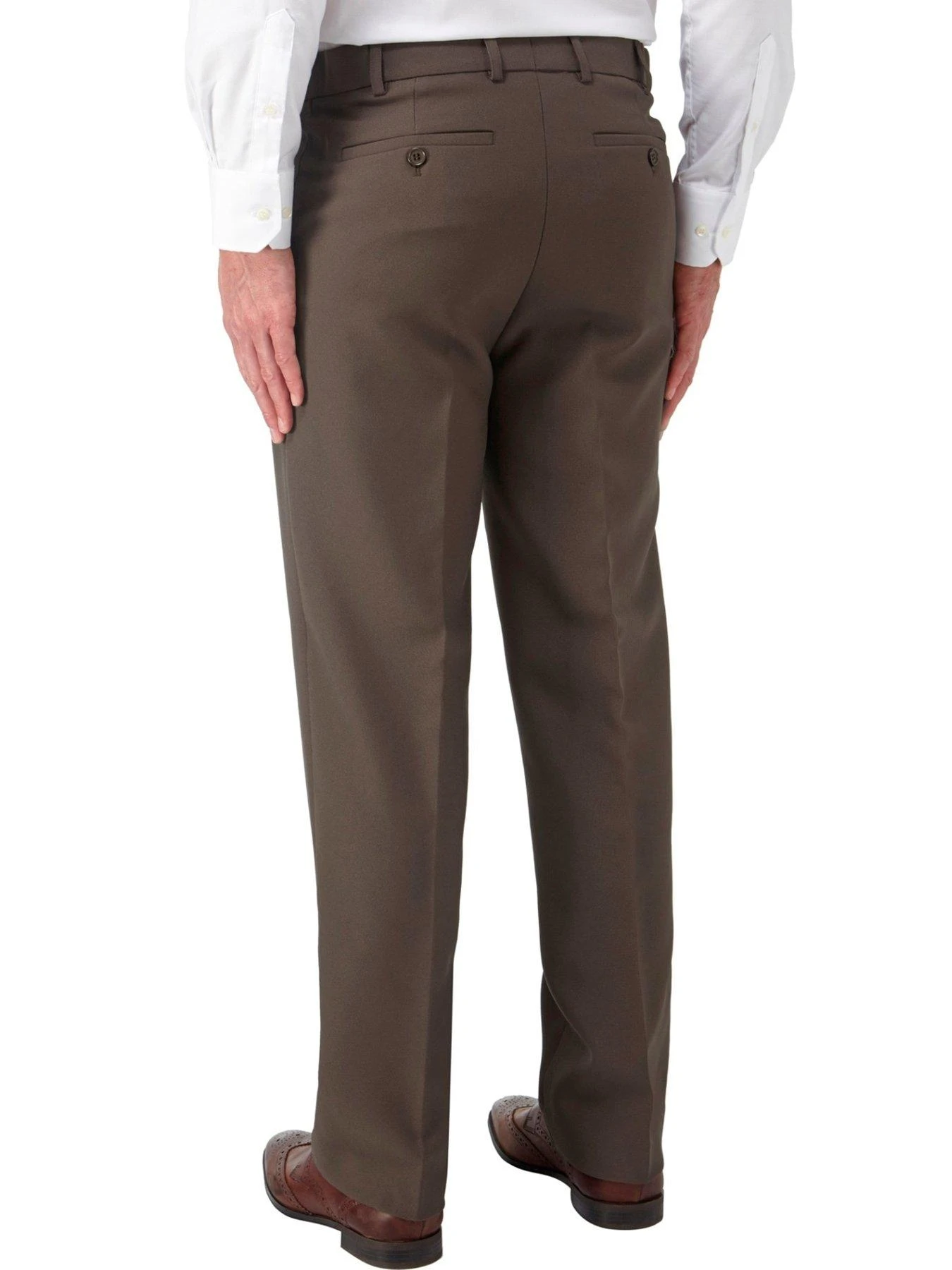 Skopes Brooklyn Classic Fit Trousers - Taupe 2 Skopes Brooklyn Classic Fit Trousers - Taupe - Image 2