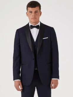 Skopes Newman Tailored Fit Jacket  - Navy