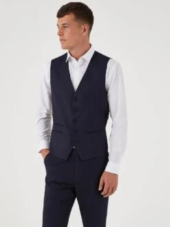 Skopes Newman Standard Waistcoat - Navy