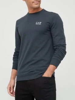 EA7 Emporio Armani Core ID Logo Sweatshirt - Navy 