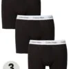 Calvin Klein 3 Pack Boxer Briefs - Black